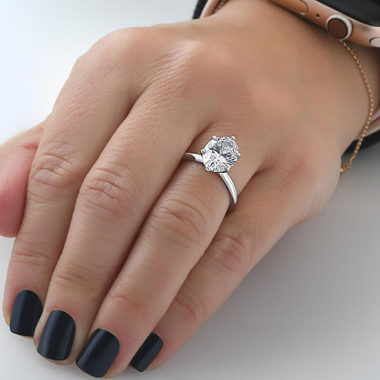 The Precious Charm of a Luxurious 3 Carat Diamond Ring插图