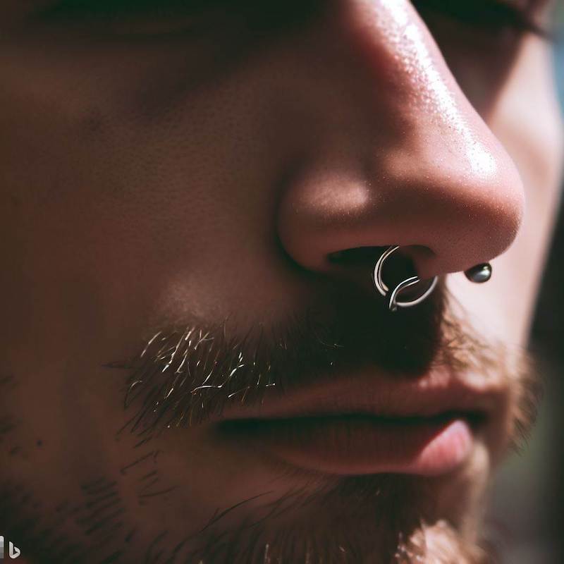 Men's Nose Ring