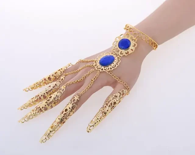 belly dance ring bracelet