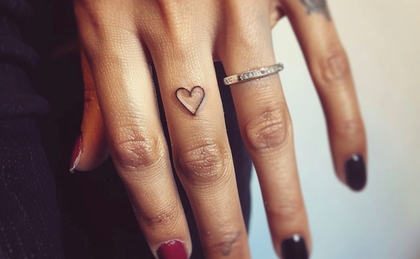 Matching Couple Ring Finger Tattoos: Symbolic Designs