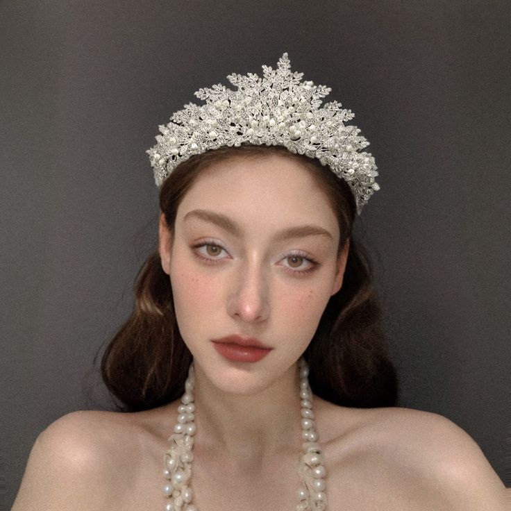 pearl tiara