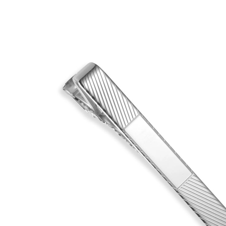 engraved tie clip